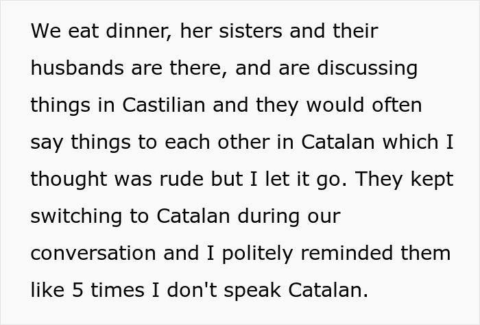 Woman’s Family Keeps Responding To Her BF In A Language That He Doesn’t Understand, He Leaves Dinner Woman’s Family Keeps Responding To Her BF In A Language That He Doesn’t Understand, He Leaves Dinner