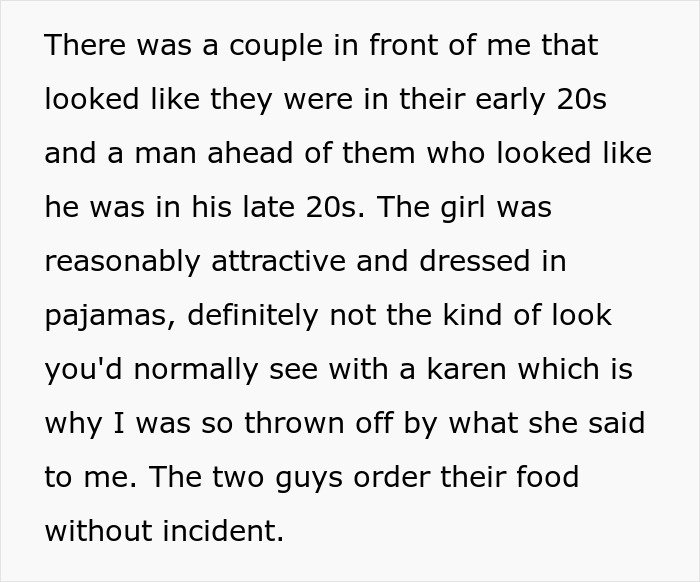 Woman With Main Character Syndrome Freaks Out After Stranger Orders The Same Meal