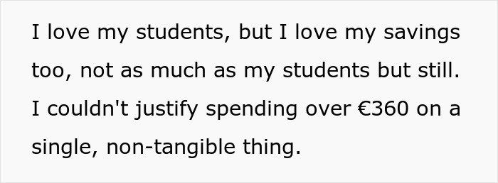 School Expects Teacher To Pay $400 For Student Trip, They Maliciously Comply School Expects Teacher To Pay $400 For Student Trip, They Maliciously Comply