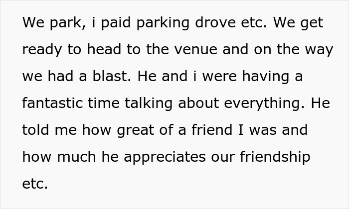 Guy Blocks Best Friend Of 15 Years Over $60 Concert Mishap: “He Was Sorry”