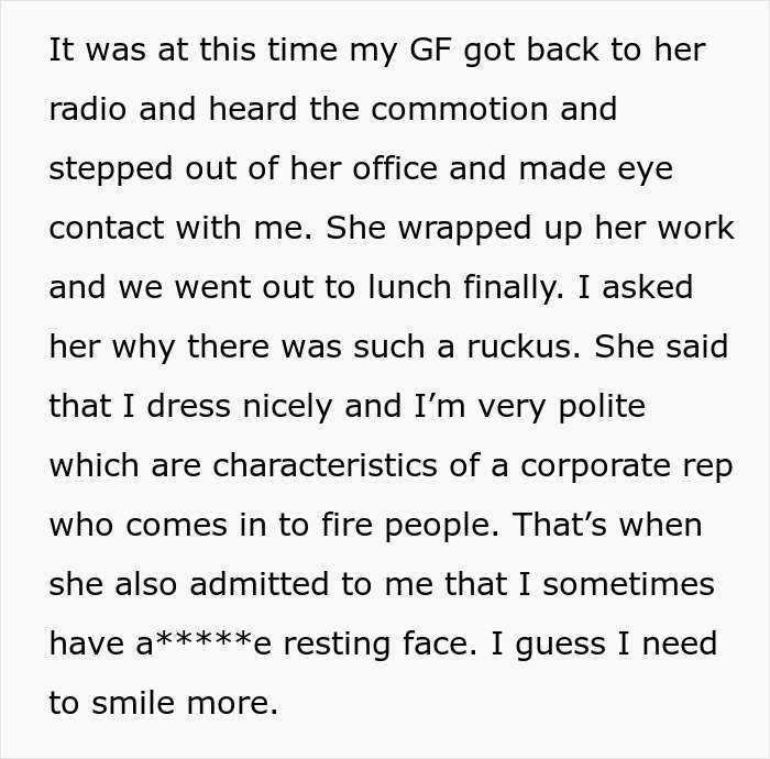 Woman’s BF Accidentally Causes Chaos At Her Work When He Comes To Take Her To Lunch Woman’s BF Accidentally Causes Chaos At Her Work When He Comes To Take Her To Lunch