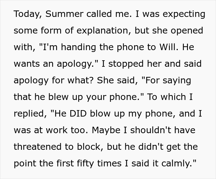 Woman Says She Won’t Apologize To Friend’s BF For Losing Her Cool After His 51st Call To Her Woman Says She Won’t Apologize To Friend’s BF For Losing Her Cool After His 51st Call To Her