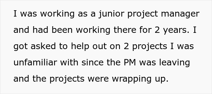 Woman Resigns After Being Removed From A Project, Watches Company Crumble Down At Her New Job Woman Resigns After Being Removed From A Project, Watches Company Crumble Down At Her New Job