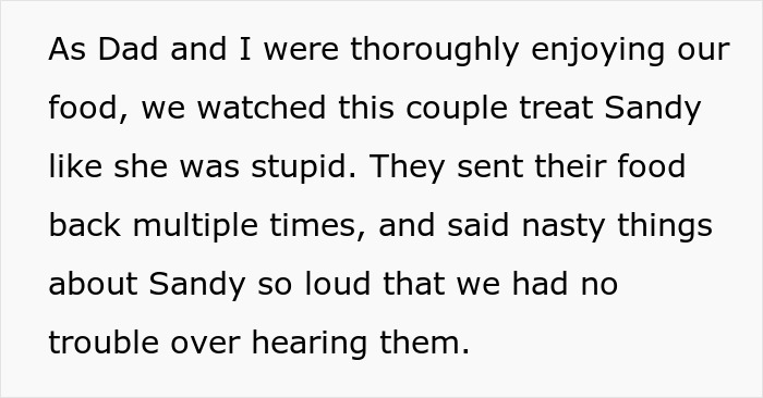 Mean Couple Makes A Waitress Cry, This Dad Makes His Daughter Cry From Laughter With His Revenge Mean Couple Makes A Waitress Cry, This Dad Makes His Daughter Cry From Laughter With His Revenge