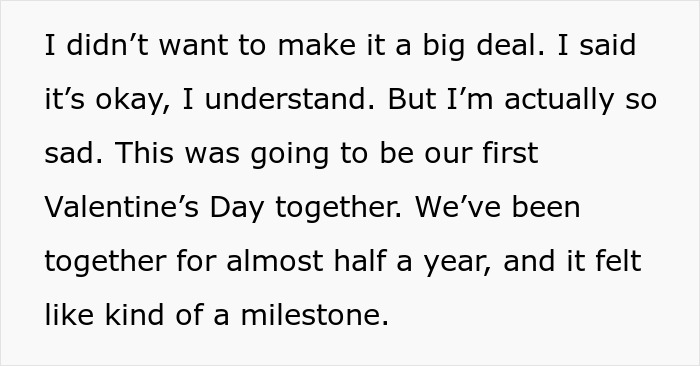 Woman Is Devastated After Her Boyfriend Puts His Friend Before Her On Valentine's Day Woman Is Devastated After Her Boyfriend Puts His Friend Before Her On Valentine's Day