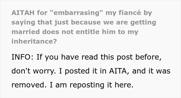 Woman Loses Her Mind When She Learns How Her Fiancé Plans To Spend Her Inheritance Woman Loses Her Mind When She Learns How Her Fiancé Plans To Spend Her Inheritance