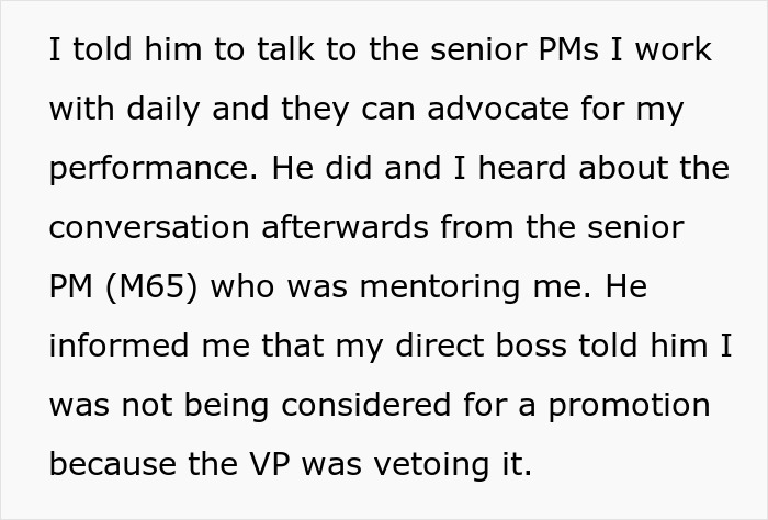 Woman Resigns After Being Removed From A Project, Watches Company Crumble Down At Her New Job Woman Resigns After Being Removed From A Project, Watches Company Crumble Down At Her New Job