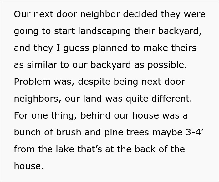 “Husband Tries To Warn Neighbors About Their Landscaping, Gets Told To Mind His Own Business”