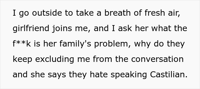 Woman’s Family Keeps Responding To Her BF In A Language That He Doesn’t Understand, He Leaves Dinner Woman’s Family Keeps Responding To Her BF In A Language That He Doesn’t Understand, He Leaves Dinner