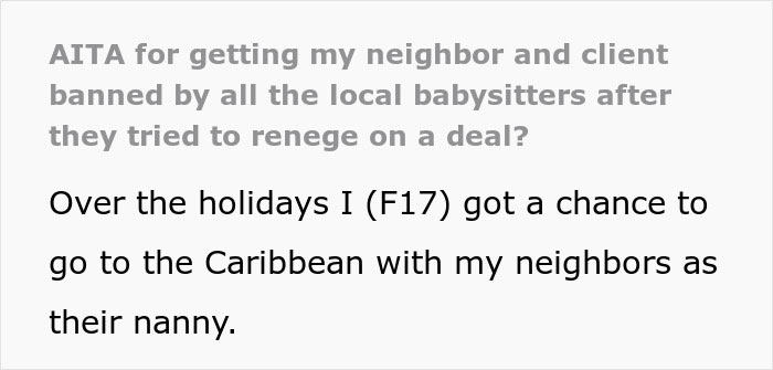 Parents Shame Their Teen Babysitter Online, She Comes With Receipts And They Get Blacklisted Parents Shame Their Teen Babysitter Online, She Comes With Receipts And They Get Blacklisted