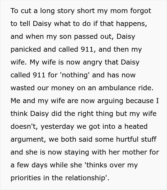 Woman Is Furious At Husband For Siding With Babysitter, She Leaves Home To Stay In Hotel Woman Is Furious At Husband For Siding With Babysitter, She Leaves Home To Stay In Hotel