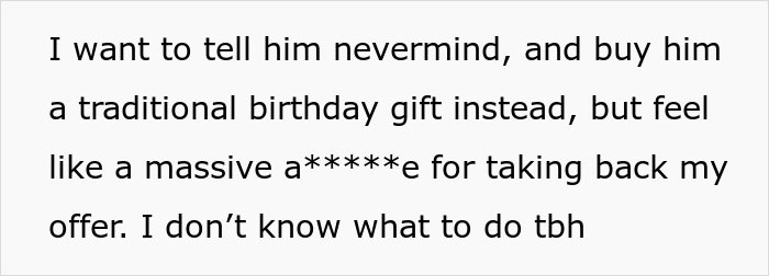 Friend Offers To Pay For Friend's B-Day Dinner, Refuses When They See Where He Chose