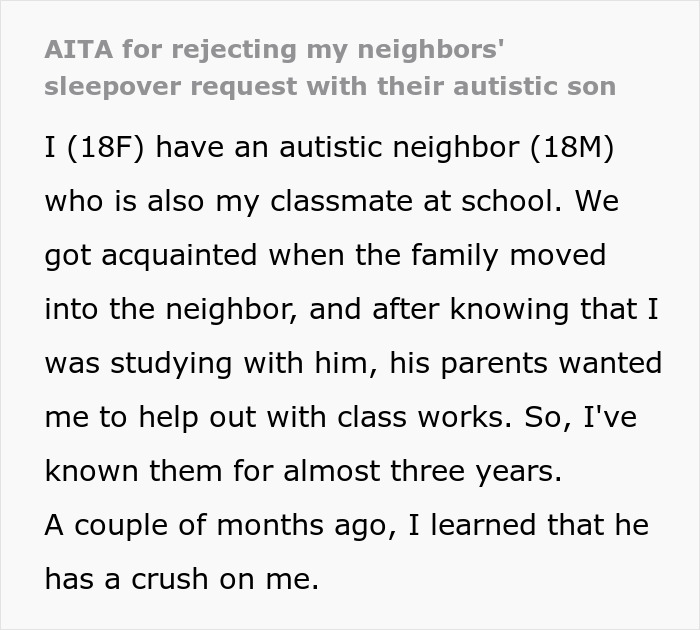 Woman Is Incredibly Enraged After 18 Y.O. Girl Refuses To Sleep Over With Her Son Of Same Age Woman Is Incredibly Enraged After 18 Y.O. Girl Refuses To Sleep Over With Her Son Of Same Age