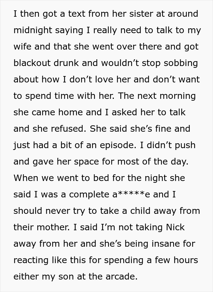 Mom Gets Blackout Drunk After Dad Spends Some Alone Time With Their Kid, He Can’t Understand Why Mom Gets Blackout Drunk After Dad Spends Some Alone Time With Their Kid, He Can’t Understand Why