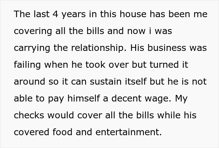 Ex Feels Entitled To Half Of House Sale Earnings, Is Shocked To Be Left With Nothing Ex Feels Entitled To Half Of House Sale Earnings, Is Shocked To Be Left With Nothing