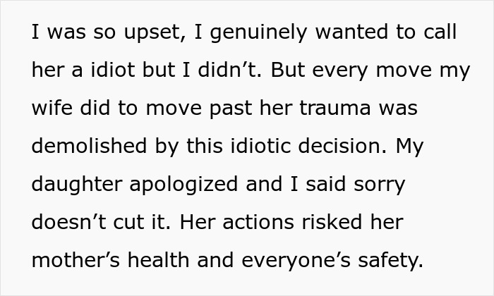 Dad Explains To His 16YO That Her Grandparents Abused Her Mom, She Invites Them Over To Her Birthday Dad Explains To His 16YO That Her Grandparents Abused Her Mom, She Invites Them Over To Her Birthday