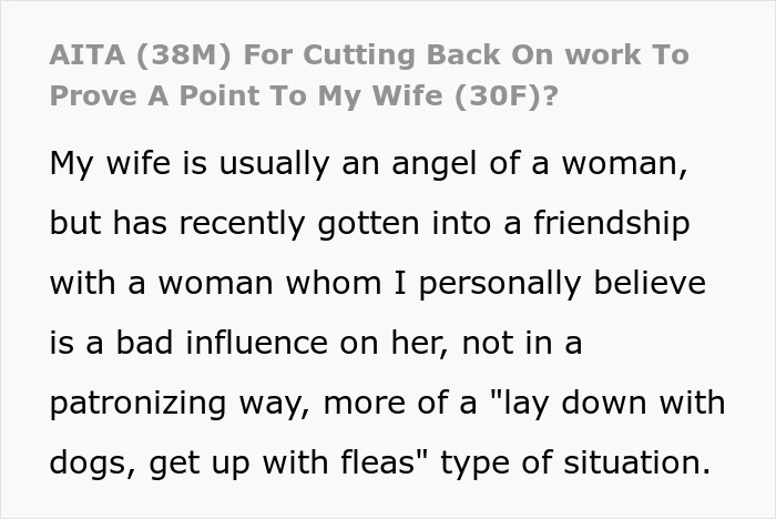 Husband Tries To Figure Out Why His Wife Is Pressuring Him To Take On More Chores, Tragedy Ensues Husband Tries To Figure Out Why His Wife Is Pressuring Him To Take On More Chores, Tragedy Ensues