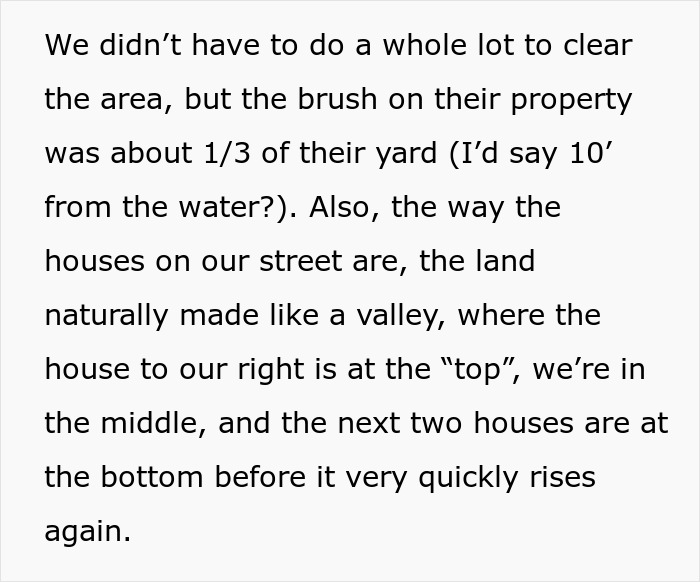 “Husband Tries To Warn Neighbors About Their Landscaping, Gets Told To Mind His Own Business”