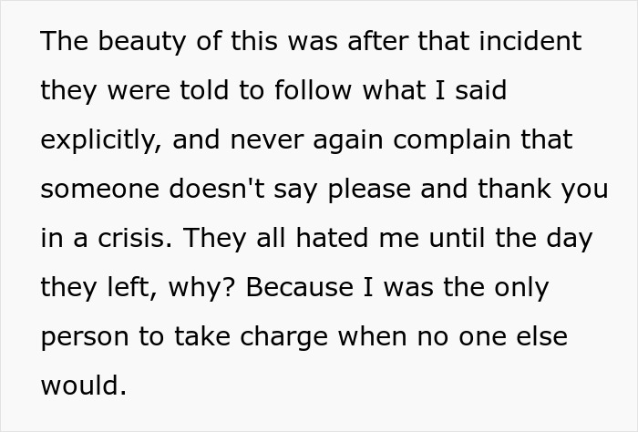 Worker Gets Scolded For 'Barking Orders' Handling A Crisis, Cues Malicious Compliance Worker Gets Scolded For 'Barking Orders' Handling A Crisis, Cues Malicious Compliance