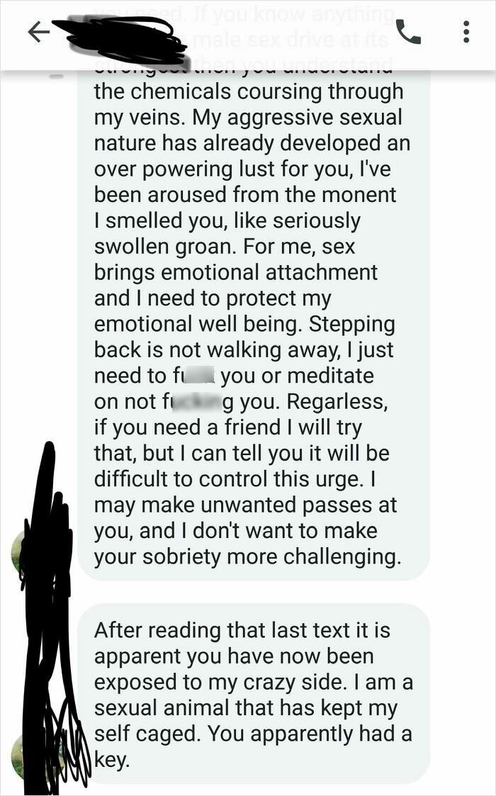 A Friend Got This From A Guy She Went On A First Date With