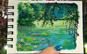 Using Gouache, Watercolor, And Acrylics This Artist Creates Stunning Landscape Paintings, And Here Are 72 Of The Best Ones