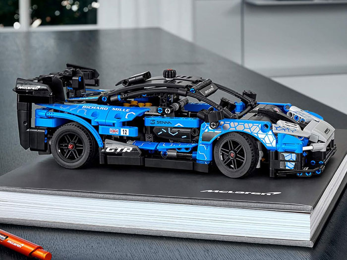 Unleash Speed With LEGO Technic Mclaren Senna GTR 42123: Build Your Own Racing Sports Collectable Model Car!
