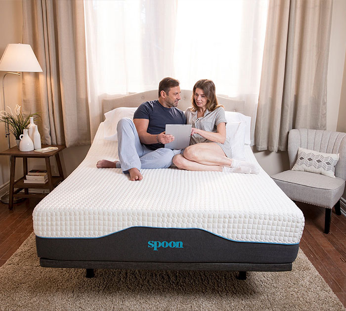Dream Deeper With Spoon Sleep: The 13" Hybrid Mattress For Ultimate Comfort!