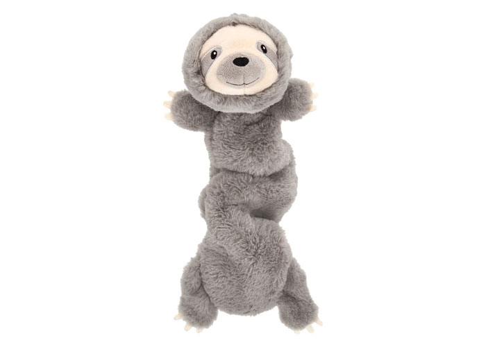 Sloth Bungee Plush Squeaky Dog Toy
