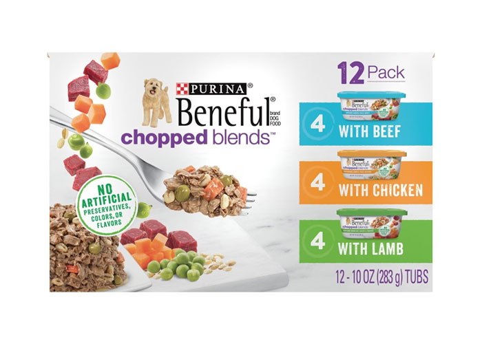 Purina Beneful Chopped Blends Variety Pack dog food