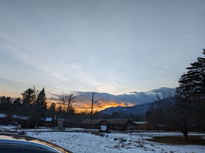 Sunset Over Whiteface Mountain, Wilmington, NY