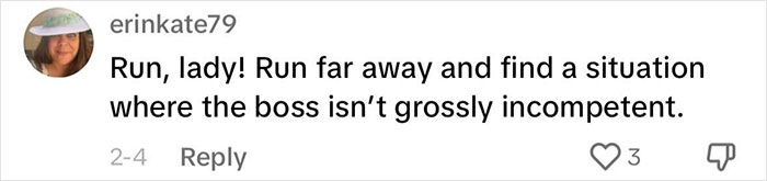 “What Is Happening?“: Woman Realizes She Left Company After A “Mistake” From Her Boss “What Is Happening?“: Woman Realizes She Left Company After A “Mistake” From Her Boss