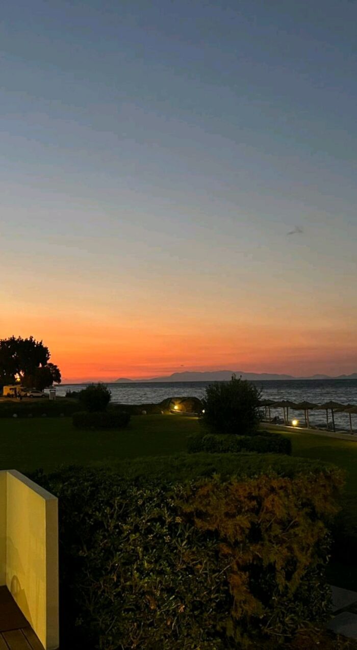 Sunset In Rhodes