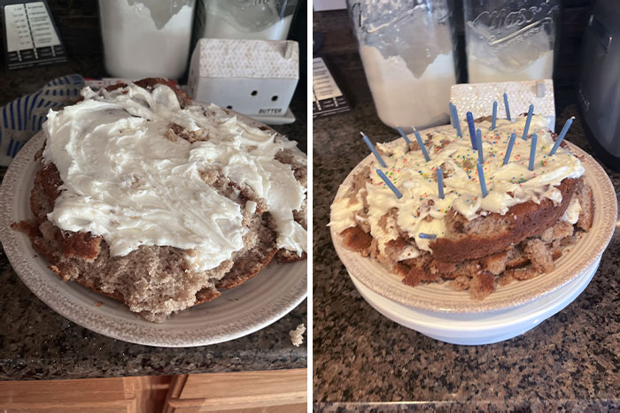 I Tried Making A Birthday Cake For My Friend