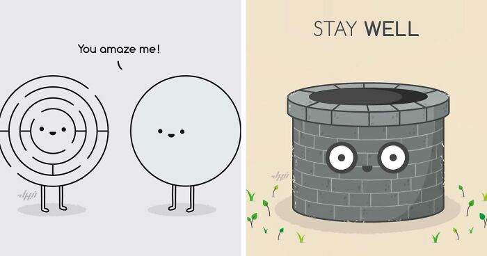 70 Playful Illustrations Filled With Witty Wordplay By Nabhan Abdullatif