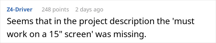 Team Manager Takes Designer's Big Monitors Away To Show How Real Users See Her Designs Team Manager Takes Designer's Big Monitors Away To Show How Real Users See Her Designs