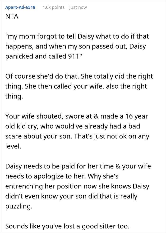 Woman Is Furious At Husband For Siding With Babysitter, She Leaves Home To Stay In Hotel Woman Is Furious At Husband For Siding With Babysitter, She Leaves Home To Stay In Hotel