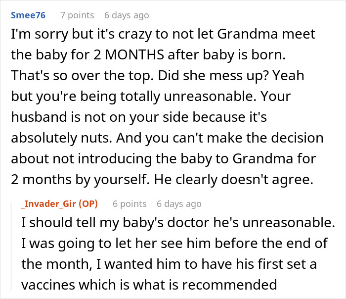 "MIL Ignored My Wishes And Got My 3-Week-Old Sick And Now I'm Leaving My Husband"