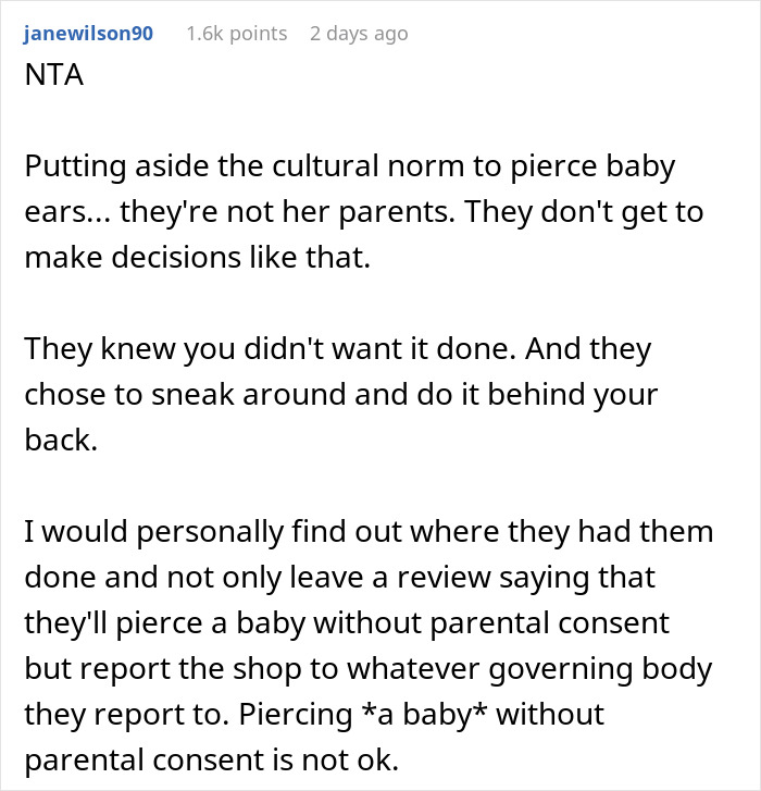 6-Month-Old Baby Taken To Doctor After Her Grandma Secretly Pierced Her Ears 6-Month-Old Baby Taken To Doctor After Her Grandma Secretly Pierced Her Ears