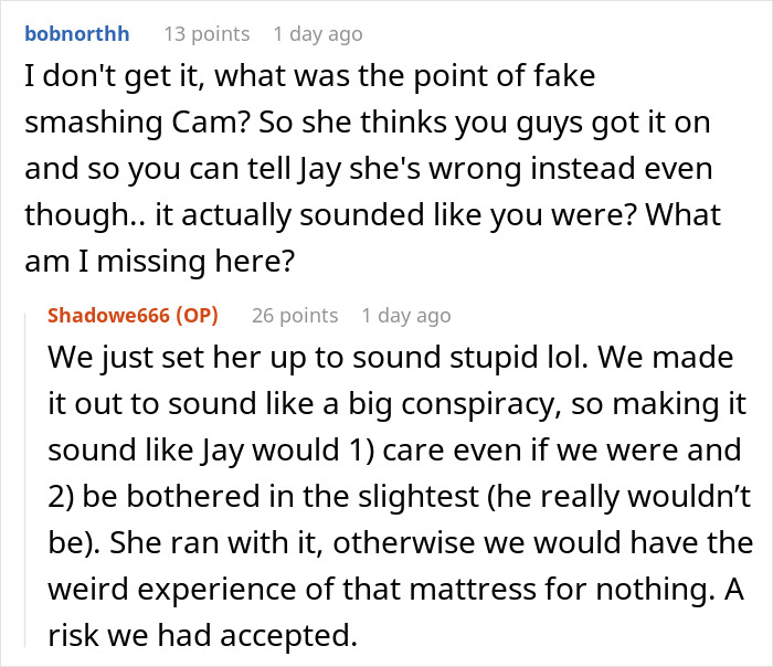 Roommate’s GF Wants The Only Woman In The Household Out, Gets Herself Dumped Instead Roommate’s GF Wants The Only Woman In The Household Out, Gets Herself Dumped Instead