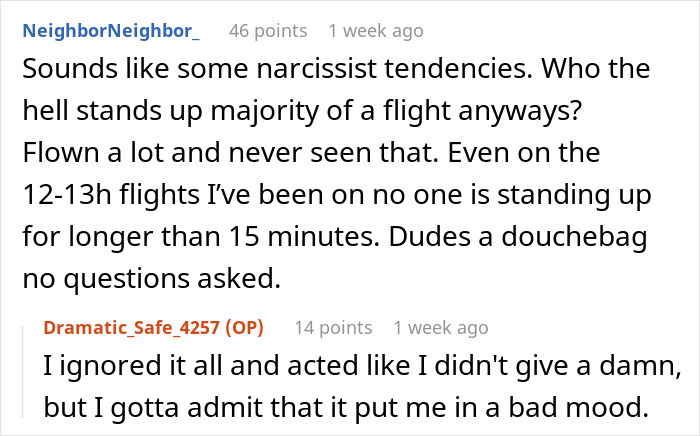 Plane Passenger Doesn’t Want Another Guy To Occupy The Seat They’ve Paid To Keep Empty, Drama Ensues