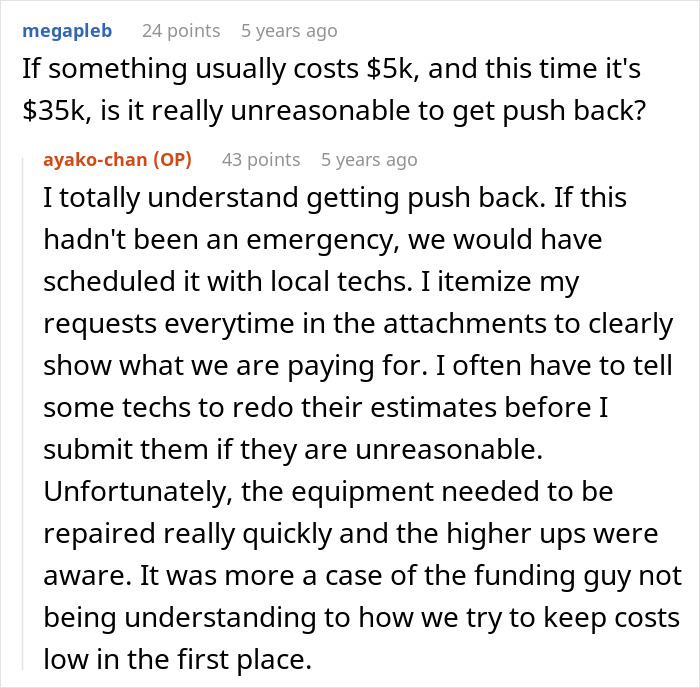 Company Thinks $35k For A Business Trip Is Absurd, Ends Up Paying Even More Company Thinks $35k For A Business Trip Is Absurd, Ends Up Paying Even More