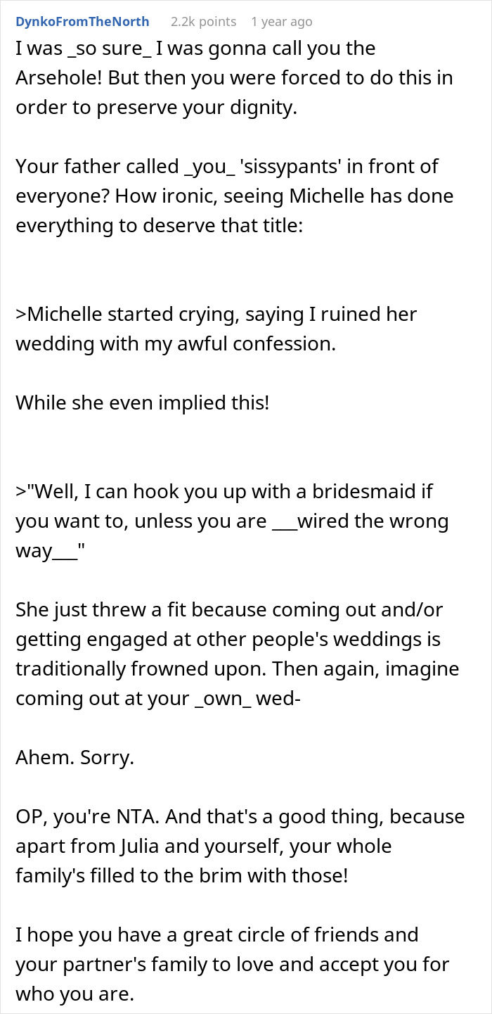 “He Needs To Be With A Woman”: Man ‘Ruins’ Wedding After Family Pushes Him To Come Out As Gay “He Needs To Be With A Woman”: Man ‘Ruins’ Wedding After Family Pushes Him To Come Out As Gay