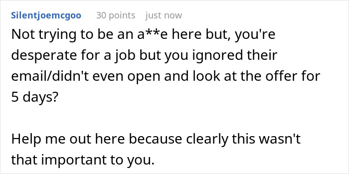 Candidate Fails To Confirm Job Offer As Term Specified In The Letter Apparently Included Holidays Candidate Fails To Confirm Job Offer As Term Specified In The Letter Apparently Included Holidays