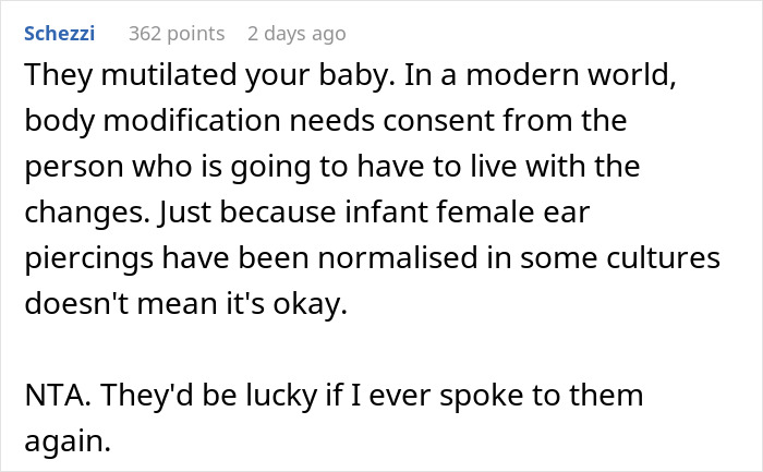 6-Month-Old Baby Taken To Doctor After Her Grandma Secretly Pierced Her Ears 6-Month-Old Baby Taken To Doctor After Her Grandma Secretly Pierced Her Ears