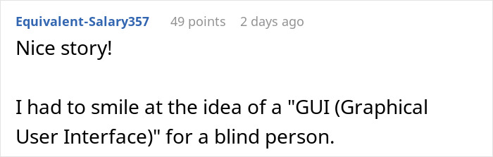 Professor Demands Blind Student To Give An Interpretation Of An Image, They Maliciously Comply Professor Demands Blind Student To Give An Interpretation Of An Image, They Maliciously Comply