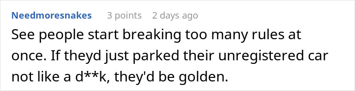 One Blocked Driveway Sets Off A Domino Effect, Leading To Thousands In Fines One Blocked Driveway Sets Off A Domino Effect, Leading To Thousands In Fines