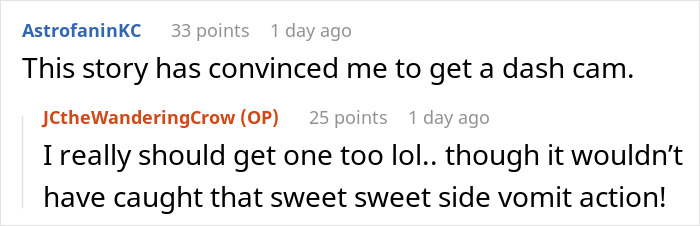 Pregnant Woman Gets Carsick Just As An Aggressive Driver Pulls Up Next To Her Window Pregnant Woman Gets Carsick Just As An Aggressive Driver Pulls Up Next To Her Window