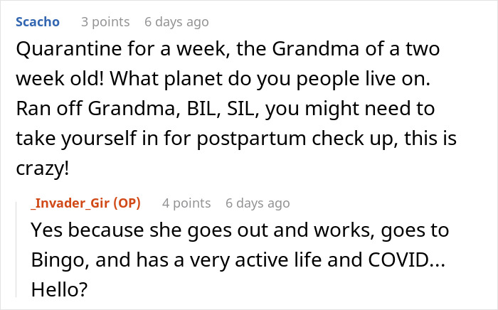 "MIL Ignored My Wishes And Got My 3-Week-Old Sick And Now I'm Leaving My Husband"