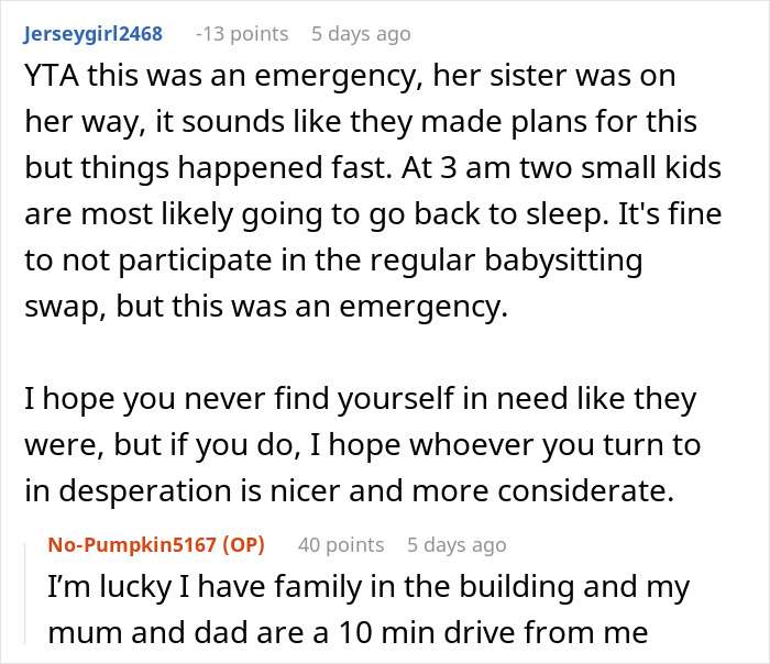 "They Call Me Evil And Rude": Couple Asks Neighbor To Take Kids At 3am, Are Shocked To Be Told ‘No’ "They Call Me Evil And Rude": Couple Asks Neighbor To Take Kids At 3am, Are Shocked To Be Told ‘No’