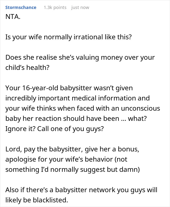 Woman Is Furious At Husband For Siding With Babysitter, She Leaves Home To Stay In Hotel Woman Is Furious At Husband For Siding With Babysitter, She Leaves Home To Stay In Hotel